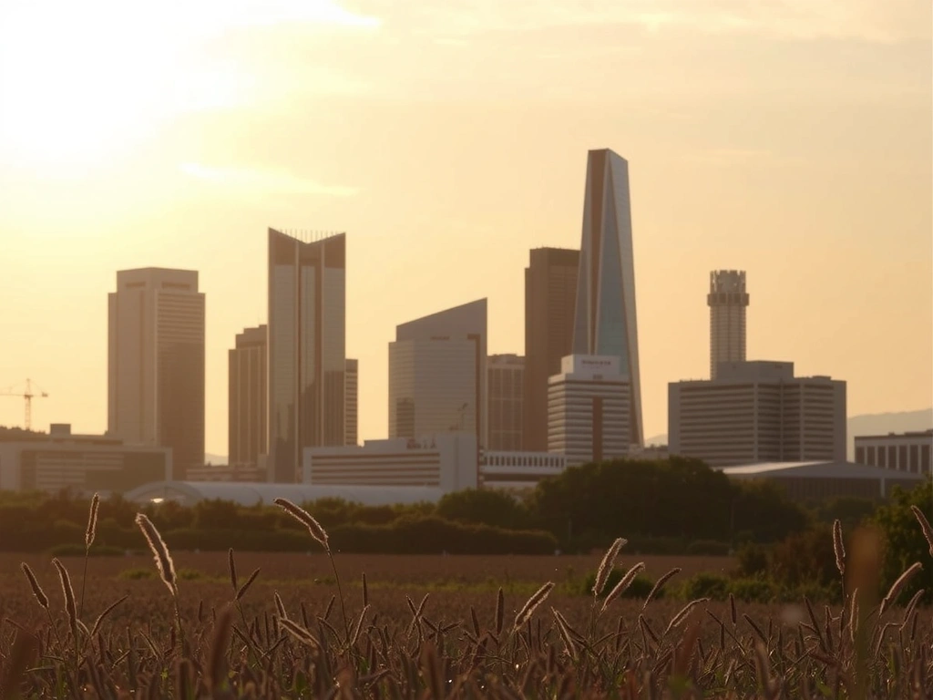 Skyline Milano con elementi digitali